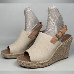 TOMS Monica Espadrille Wedge Sandal - Natural